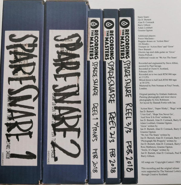 Spare Snare : 'Sounds' Recorded By Steve Albini (LP, Album, Ltd, Gre)