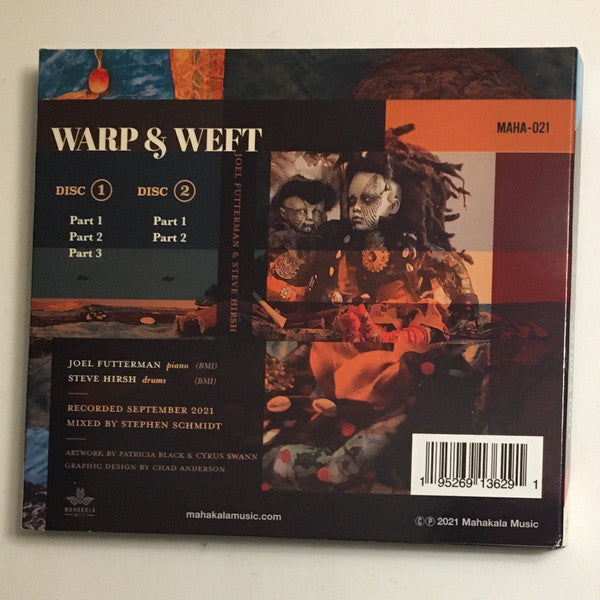 Joel Futterman, Steve Hirsh : Warp & Weft (2xCD, Album)