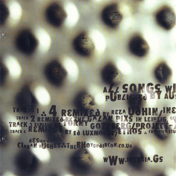 Inertia (4) : No Defect (CD, Single)