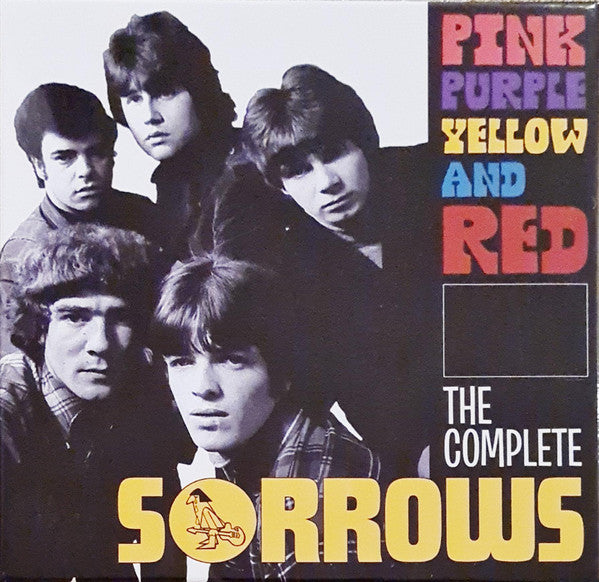 The Sorrows : Pink Purple Yellow And Red The Complete Sorrows (CD, Comp, Mono, RM + CD, Album, Mono, RE, RM + CD,)