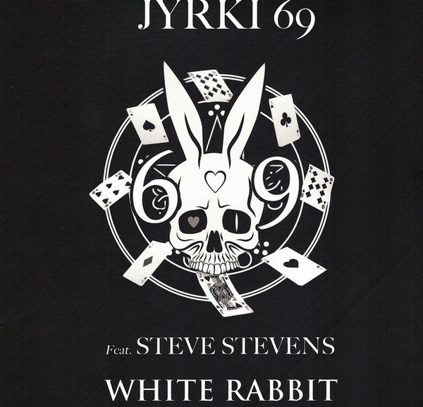 Jyrki 69 Feat. Steve Stevens : White Rabbit (7", Single, Spl)