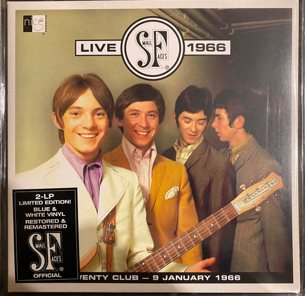 Small Faces : Live 1966 (2xLP, Album, Mono, Ltd, Whi)