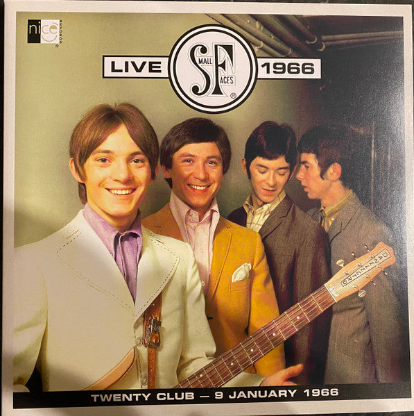 Small Faces : Live 1966 (2xLP, Album, Mono, Ltd, Whi)