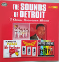 The Miracles / Marvin Gaye / The Marvelettes / The Supremes / The Contours : The Sounds Of Detroit (2xCD, Comp, RM)