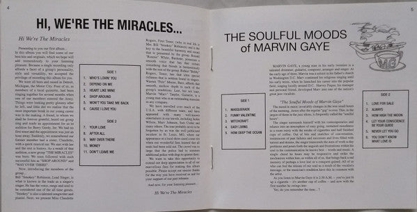 The Miracles / Marvin Gaye / The Marvelettes / The Supremes / The Contours : The Sounds Of Detroit (2xCD, Comp, RM)