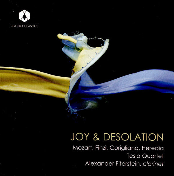 Wolfgang Amadeus Mozart, Gerald Finzi, John Corigliano, Carolina Heredia, Tesla Quartet, Alexander Fiterstein : Joy & Desolation (CD, Album)