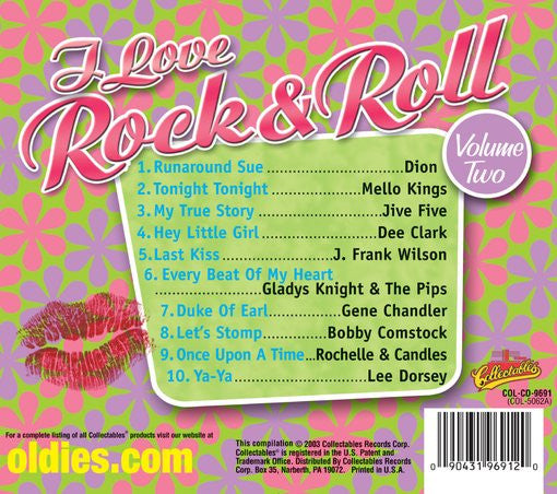 Various : I Love Rock & Roll Volume Two (CD, Comp)