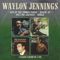 Waylon Jennings : Love Of The Common People + Hangin' On + Only The Greatest + Jewels (2xCD, Comp)
