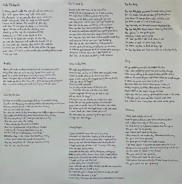 Saves The Day : Under The Boards (LP, Album, Ltd, RE, Cle)