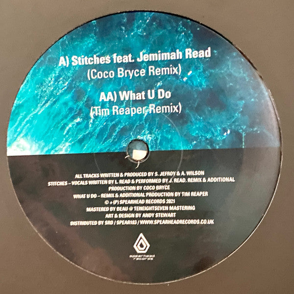 The Vanguard Project : Stitches (Coco Bryce Remix) / What U Do (Tim Reaper Remix) (10")