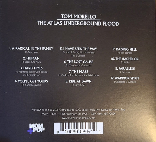 Tom Morello : The Atlas Underground Flood (CD, Album)