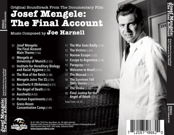 Joe Harnell : Josef Mengele: The Final Account (CD, Album, Ltd)