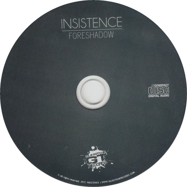 Insistence (3) : Foreshadow (CD, Album)