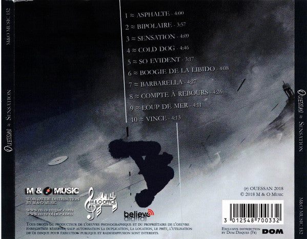 Ouessan : Sensation (CD, Album)