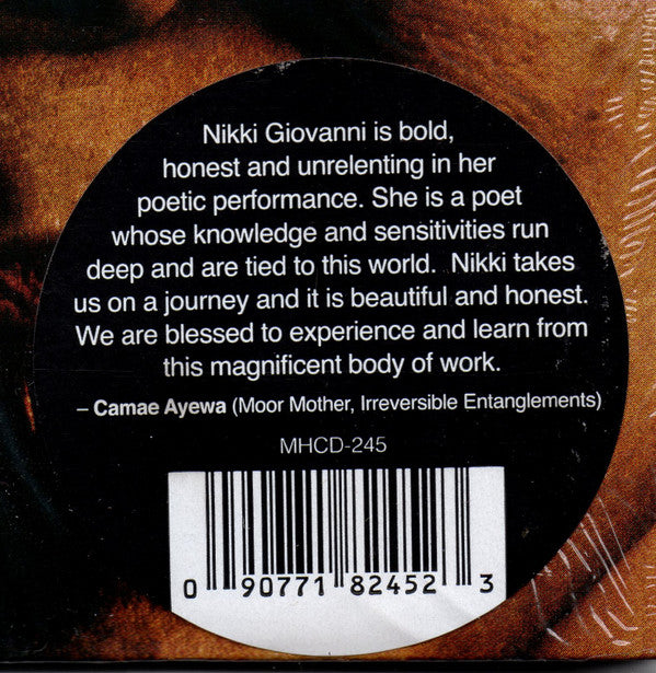 Nikki Giovanni And The New York Community Choir : Like A Ripple On A Pond (CD, Album, RE)