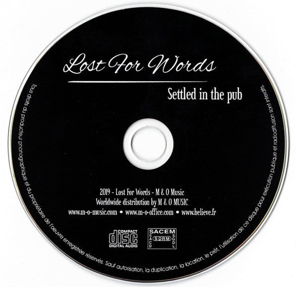 Lost For Words (3) : Settled In The Pub (CD, Album)