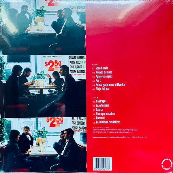 La Habitación Roja : Nuevos Tiempos (LP, Album, RE, Whi)