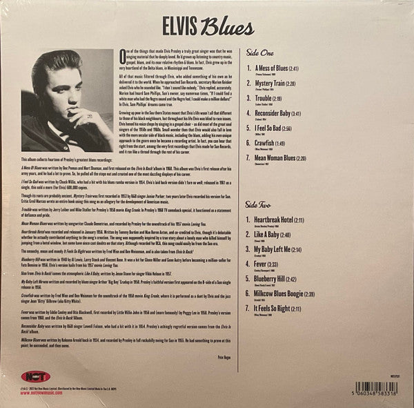 Elvis* : Elvis Blues (LP, Comp, 180)