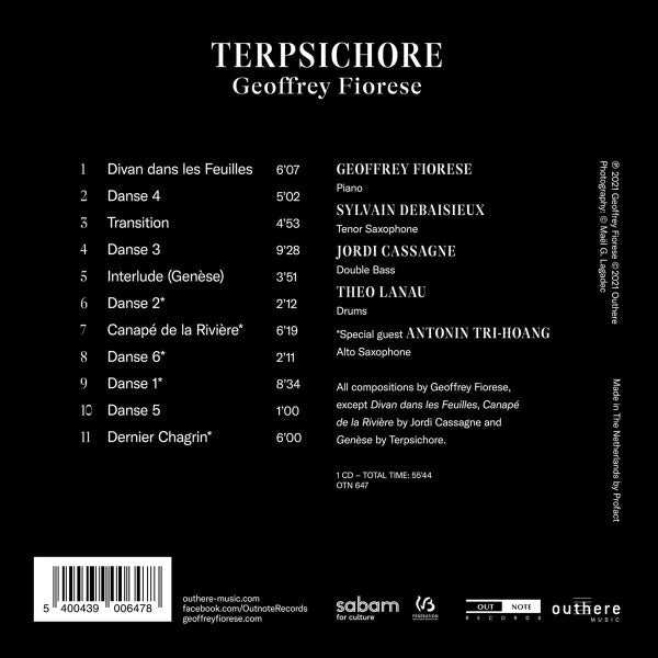 Geoffrey Fiorese : Terpsichore (CD, Album)