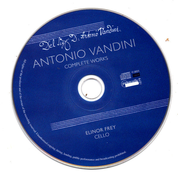 Antonio Vandini - Elinor Frey : Complete Works (CD, Album)