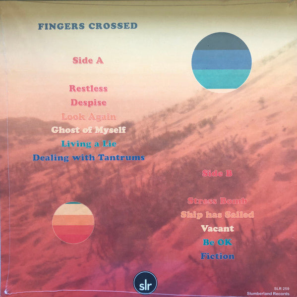 Art Sick : Fingers Crossed (LP, Ltd, Blu)