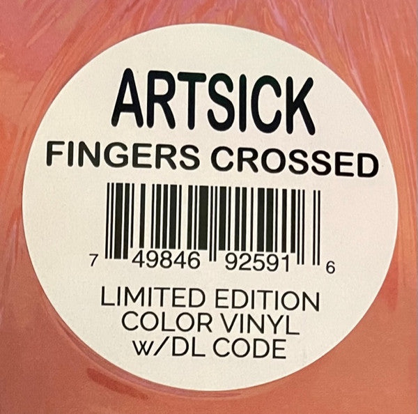 Art Sick : Fingers Crossed (LP, Ltd, Blu)