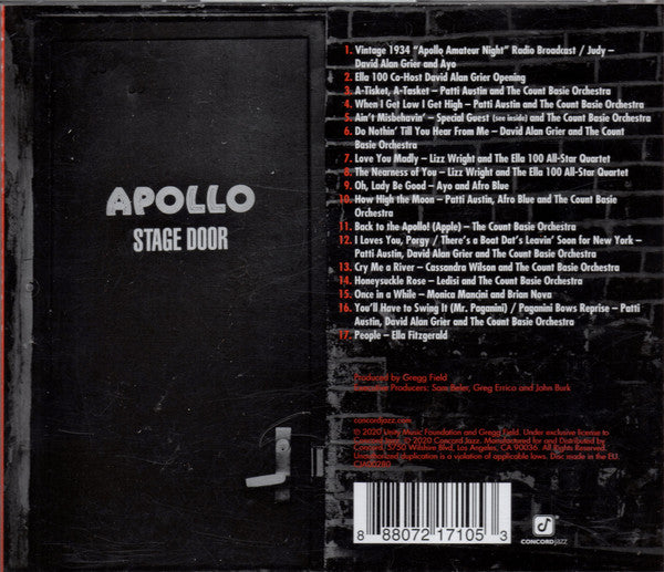 Various : Ella 100 - Live At The Apollo (CD, Album)