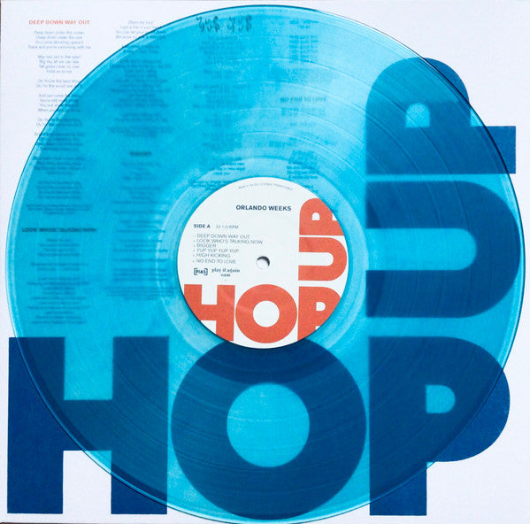 Orlando Weeks : Hop Up (LP, Album, Ltd, Blu)