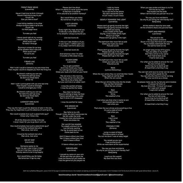 Beechwood : Sleep Without Dreaming (LP, Album, Ltd, Tra)