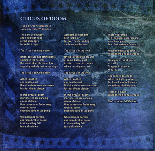 Battle Beast : Circus Of Doom (CD, Album)
