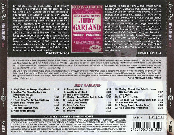 Judy Garland : 1960 (CD, Album)