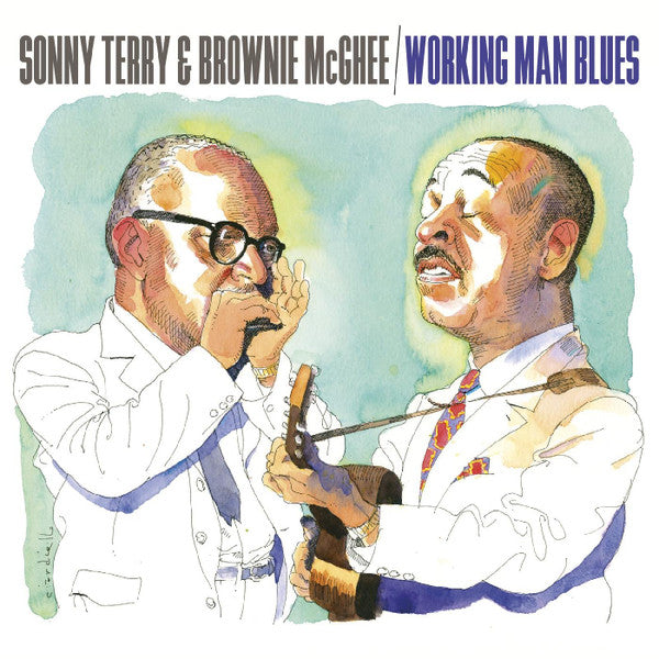 Sonny Terry & Brownie McGhee : Working Man Blues (2xCD, Album, Comp)