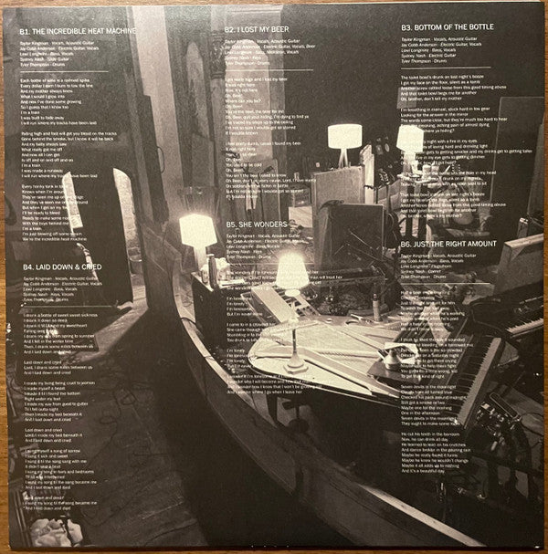 TK & The Holy Know-Nothings : The Incredible Heat Machine (LP, Album)