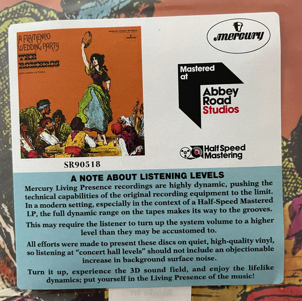 The Romeros With María Victoria : A Flamenco Wedding Party (LP, RE, RM, Hal)