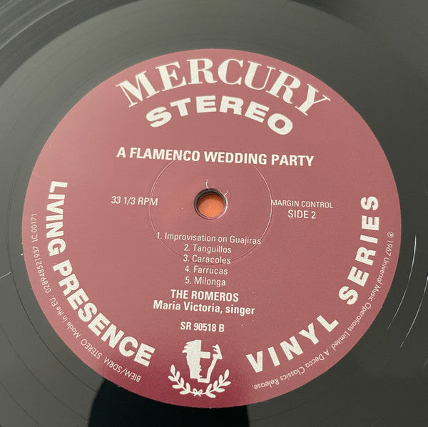 The Romeros With María Victoria : A Flamenco Wedding Party (LP, RE, RM, Hal)