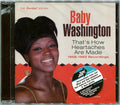 Baby Washington : That's How Heartaches Are Made - 1958-1962 Recordings (CD, Comp, RM)