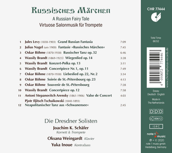 Die Dresdner Bach-Solisten, Joachim Schäfer (5) : Russisches Märchen (CD, Album)