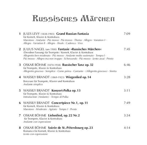 Die Dresdner Bach-Solisten, Joachim Schäfer (5) : Russisches Märchen (CD, Album)