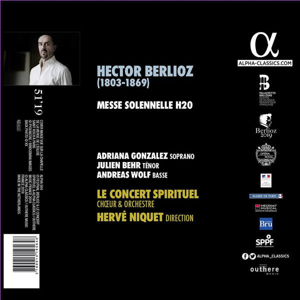 Hector Berlioz, Le Concert Spirituel, Hervé Niquet : Messe Solennelle (CD, Album)