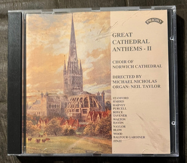 Norwich Cathedral Choir Directed By Michael Nicholas (2), Neil Taylor (18) : Great Cathedral Anthems - II (CD, Album)