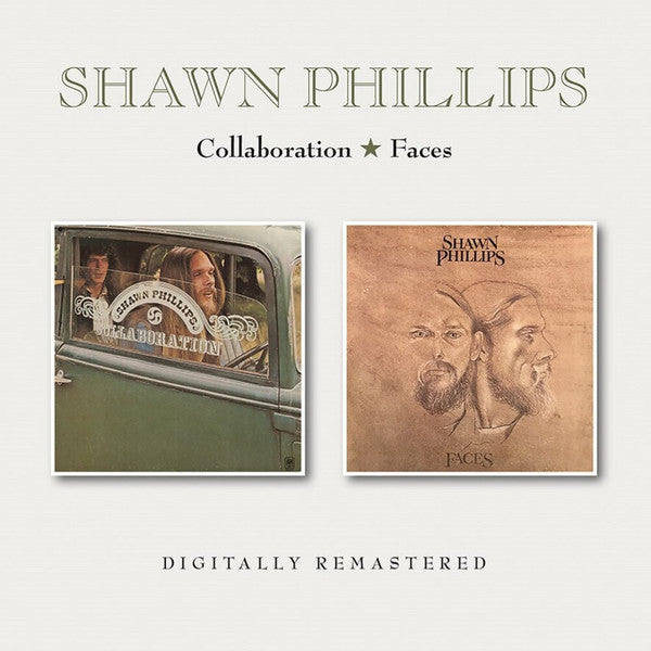 Shawn Phillips (2) : Collaboration/Faces (2xCD, Comp, RM)