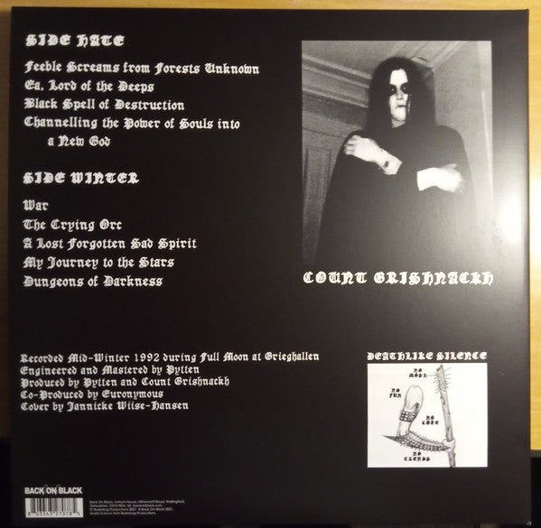 Burzum : Burzum (LP, Album, Ltd, RE, Gre)