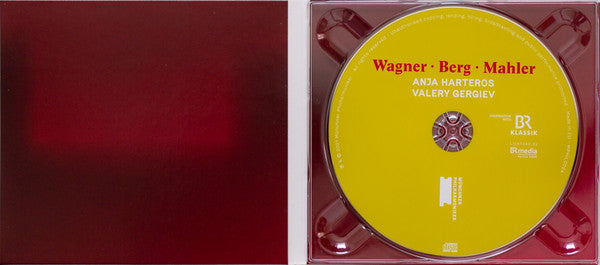 Richard Wagner / Alban Berg / Gustav Mahler, Anja Harteros, Valery Gergiev, Münchner Philharmoniker : Wesendonck-Lieder / Sieben Frühe Lieder / Rückert-Lieder (CD, Album)