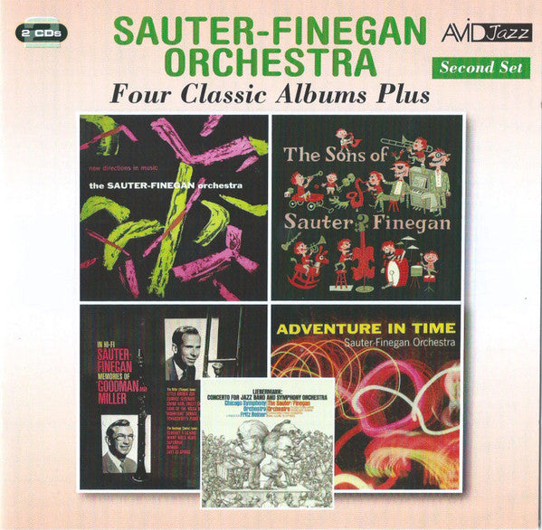 Sauter-Finegan Orchestra : Four Classic Albums Plus - Second Set (2xCD, Comp, RM)