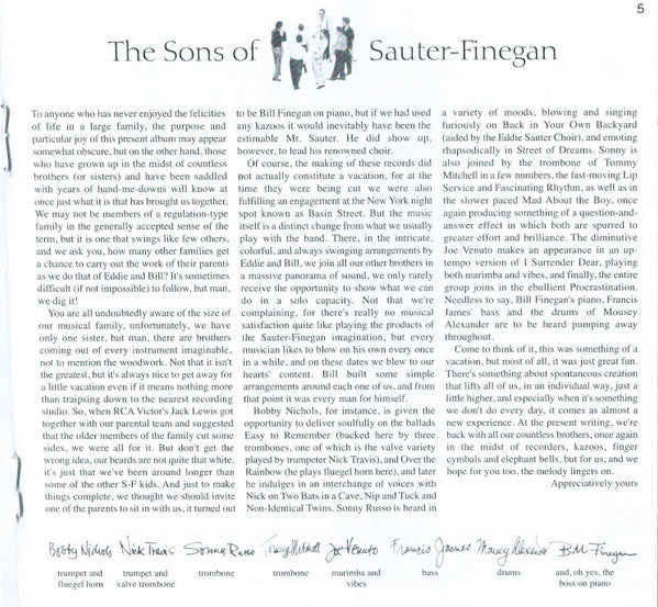 Sauter-Finegan Orchestra : Four Classic Albums Plus - Second Set (2xCD, Comp, RM)