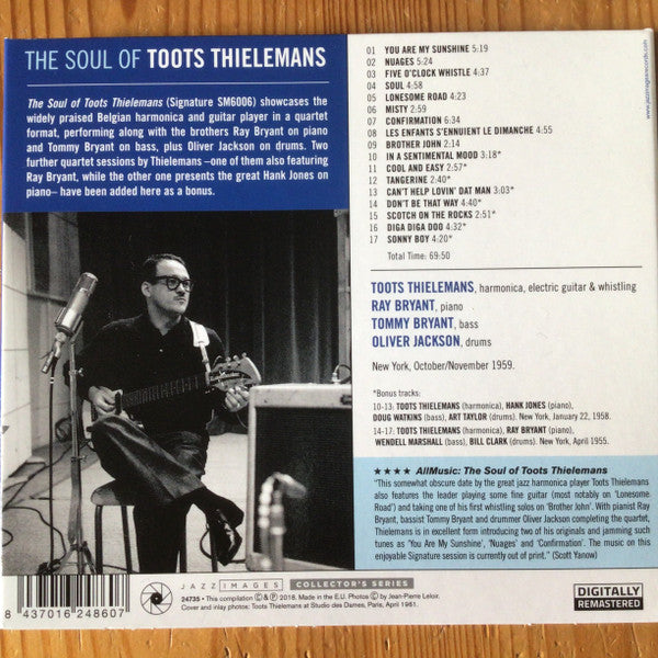 Toots Thielemans : The Soul Of Toots Thielemans (CD, Album, RE, RM)
