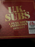 U.K. Subs* : A Punk Rock Anthology 1978 - 2017 (2xLP, Album, Dou + LP, Yel + Comp, Ltd)