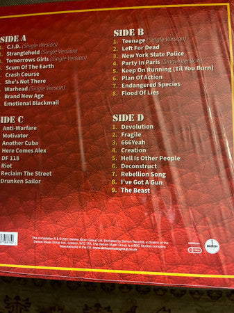 U.K. Subs* : A Punk Rock Anthology 1978 - 2017 (2xLP, Album, Dou + LP, Yel + Comp, Ltd)