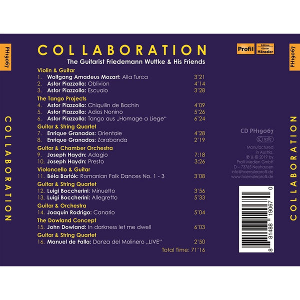 Friedemann Wuttke : Collaboration (CD, Album)
