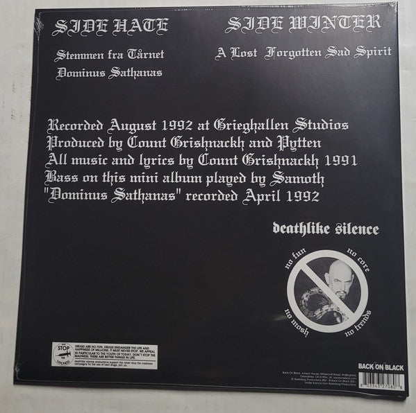Burzum : Aske (12", MiniAlbum, Ltd, RE)